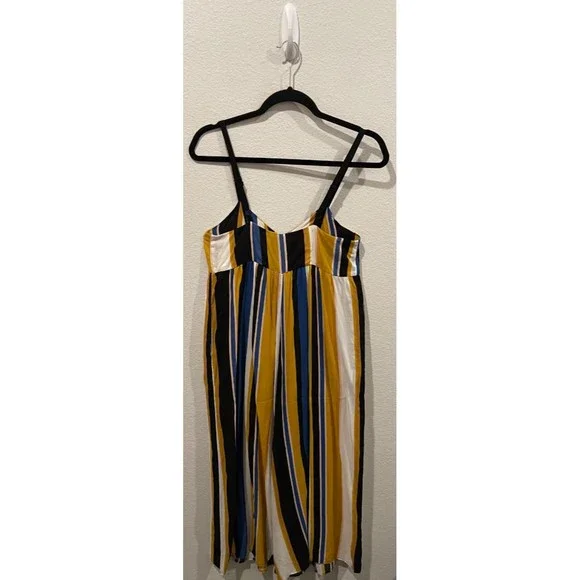 URBAN OUTFITTERS Multicolor Tootsie Stripped Jumpsuit - Picture 6 of 6
